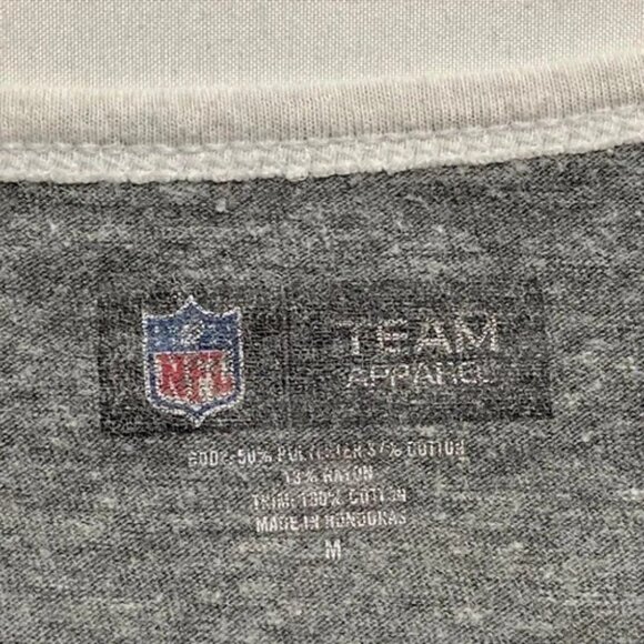 Seattle Seahawks Varsity Tee Women's Medium Retro V-Neck Short Sleeve Sporty GUC - Picture 7 of 8